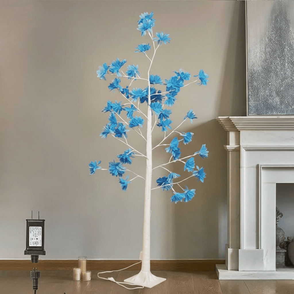Blue LED Blossom Decorative Tree Light - Memories Insite